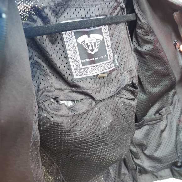 HIGHWAY 21 Motordrome Jacket, Motorcycle Leather - Picture 5 of 14